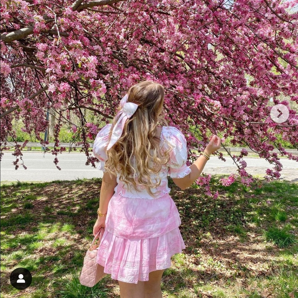 LOVESHACKFANCY SKIRT